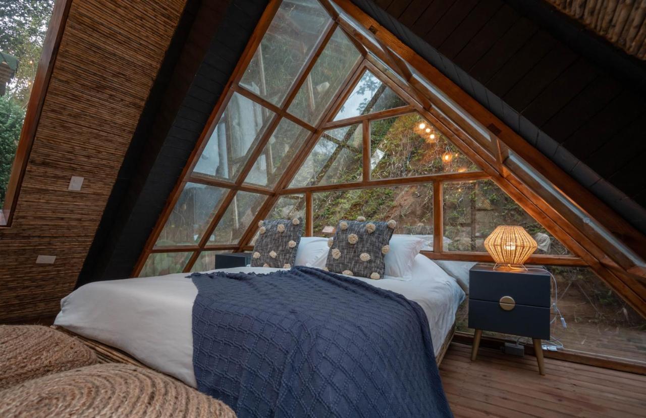 Отель Bubblesky Glamping Гуатапе Экстерьер фото