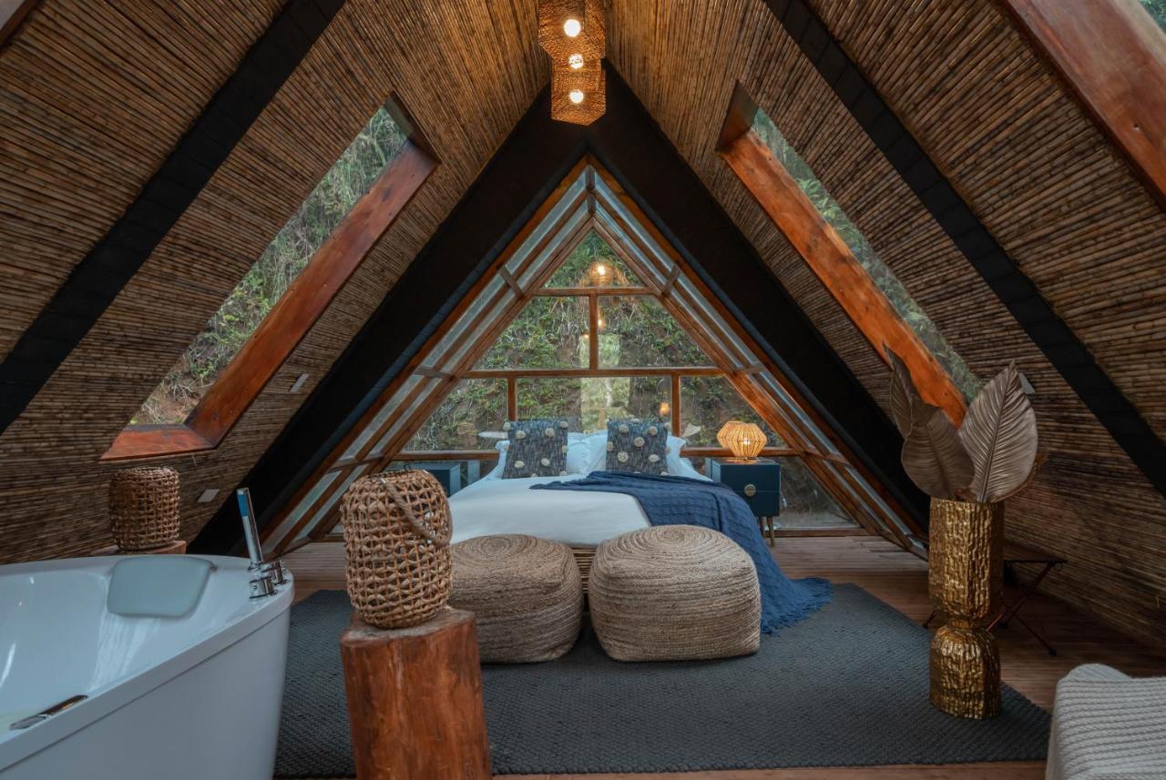 Отель Bubblesky Glamping Гуатапе Экстерьер фото